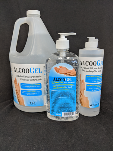 Picture of AlcooGel, 70% alcohol gel for hands