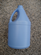 Picutre of Bottle 3.6 l round blue