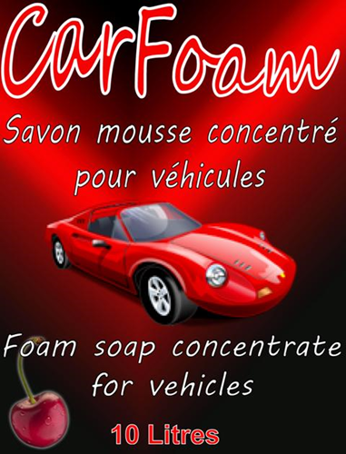 Picture of Car foam Red, concentrated soap for vehicles