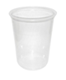 Picture of Container plastic round Deli clear 32oz, pineapple