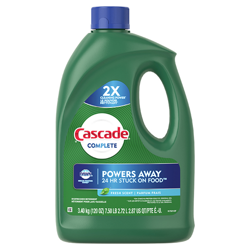 Picture of Cascade, liquid detergent for dishwashing machine