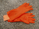 Photo de Gloves orange latex heavy-duty Large