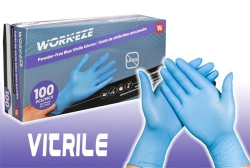 Picture of Gloves vitril blue 5 mil Wear-it