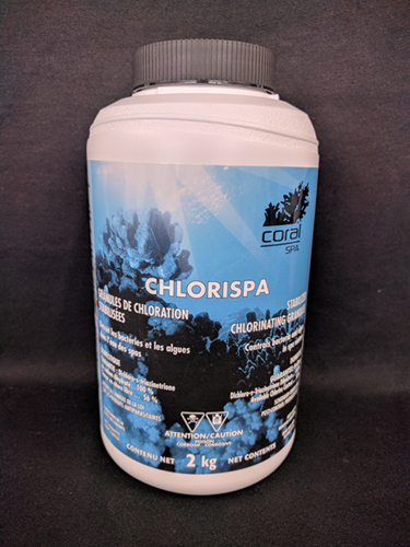 Picture of Spa, stabilized chlorinating granules CHLORISPA