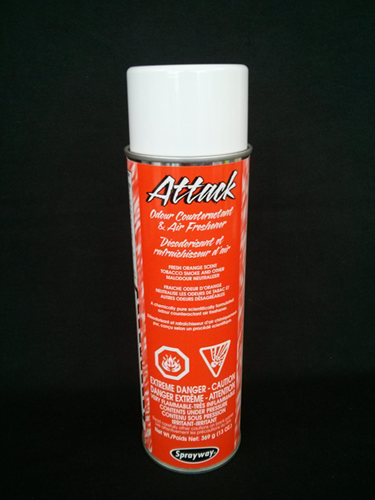 Picture of SW586SW, aerosol freshner  "Attack Orange"