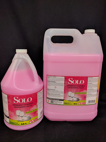 Picture of Solo, pink dishwashing liquid