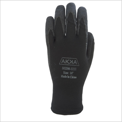 Picture of Polyester glove latex coated palm finger DOUBLE