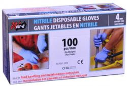 Picture of Gloves nitril blue 4 mil Wear-it
